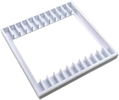 CD-houder Bureaublad - CD-platenrek Opberger - CD's Organiseren - Compact PET Materiaal - 12 Hoesjes - Wit