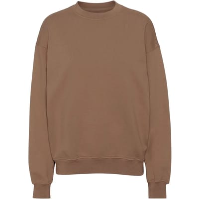 Sweatshirt ronde hals Colorful Standard Organic oversized sahara camel