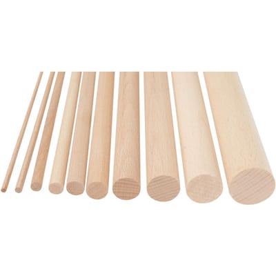 Beuken ronde stok - Ø 4 mm