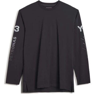 T-shirt met lange mouwen adidas Mercedes AMG Y-3 Petronas Formul 1 Team Chaos Logo