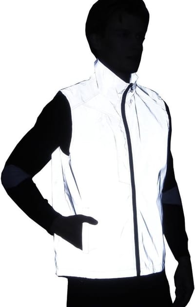 Reflecterend Vest voor Dames en Heren - Casual Windbreaker voor Sport en Avondgebruik - Fluorescente Veiligheidskleding