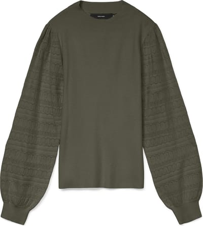Vero Moda New Limone LS Highneck Sweater Dames - Maat XL