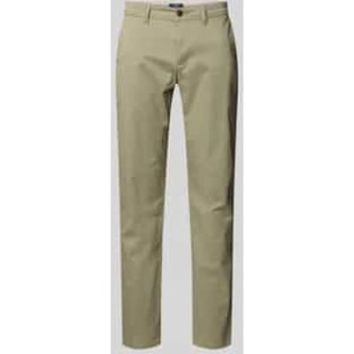 Slim fit chino met steekzakken