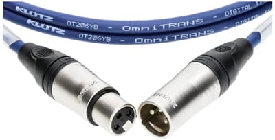 Klotz LX4-3X1K1-01.5 DMX kabel 1,5 m - Kabel