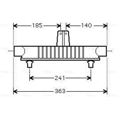 Intercooler AVA COOLING PE4403