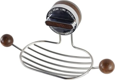 Verwijderbare zeepdispenser met zuignap van roestvrij staal, ideaal voor badkamer en keuken, inclusief 2 haken voor extra opbergruimte