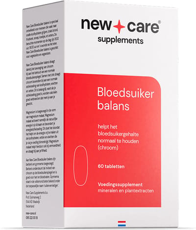 New Care Bloedsuiker balans - gewichtsbeheersing - 60 tabletten - vegan