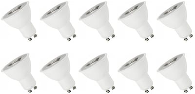 Spectrum LED Lamp GU10 230V 4W - 350 Lumen - 6000K Koud wit - Helder daglicht - Energiezuinig - 10 stuks