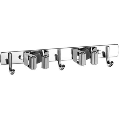 Wandmontage Mop Organizer Houder Bezemhaak RVS Opberghaak Keuken Badkamer Organisatie Accessoires
