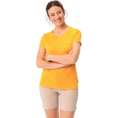 Vaude Essential T-shirt Met Korte Mouwen Oranje 34 Vrouw