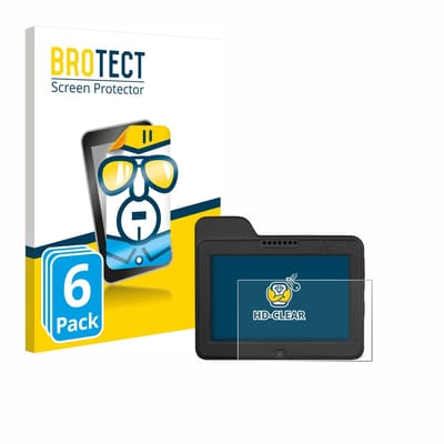 BROTECT - Screenprotector voor Naviter Omni - Folie Beschermfolie transparant 6 Stuks