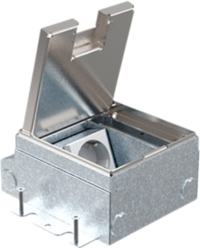 HPL instortvloerdoos Smartbox Pro 65mm 1x WCD - X10 klapdeksel (582.0011)