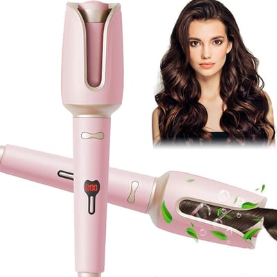 Automatische Krultang - Curling Iron - Keramische Krultang - met Snoer - Roze