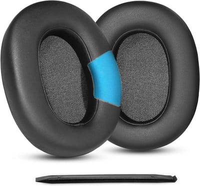 Vervangende Oorkussens voor Noise Cancelling Bluetooth Hoofdtelefoons - Comfortabele Oorkussens en Hoofdband Bescherming (Zwart)