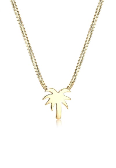 Elli Halsketting Palm 925 Sterling Zilver
