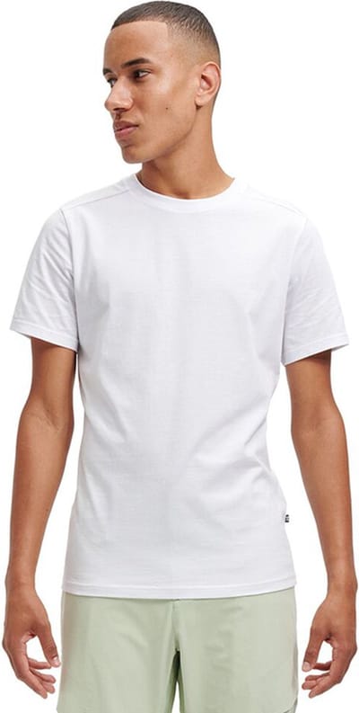 ON Running Graphic T - Heren T-shirt Katoen Wit 171.00703 ORIGINEEL S wit