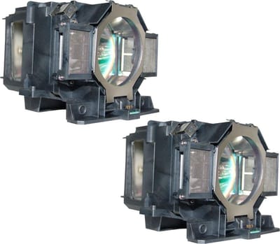 Beamerlamp geschikt voor de PANASONIC PT-LB385 beamer, lamp code ET-LAL510 / ET-LAL510C. Bevat originele UHP lamp, prestaties gelijk aan origineel.