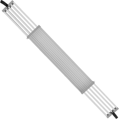 Plank - Steigerplank - Steiger Aluminium Plank - Telescopische Steigerplank - Staging Plank - 9-15 ft - 500lbs Capaciteit - 12,5 inch Breedte - Aluminium Plank
