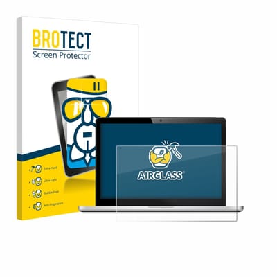 BROTECT - Screenprotector voor Laptops met 14 inch Schermen [310 mm x 175 mm, 16:9] - Folie Beschermfolie Beschermglas transparant