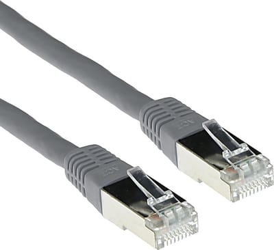 ACT Grijze 20 meter LSZH SFTP CAT6 patchkabel met RJ45 connectoren FB9020