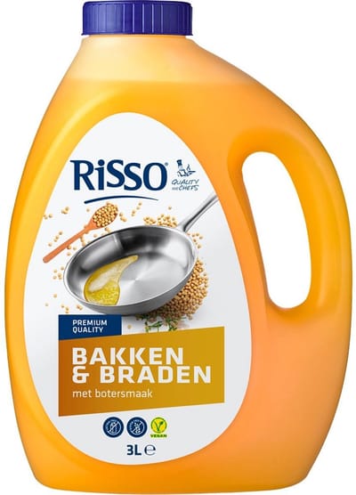 Risso Vloeibare bakboter bakken en braden 3L can