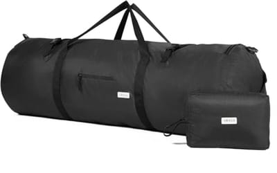 Grote Sporttas 90L 50L 30L voor Yoga, Pilates en Outdoor Activiteiten - Vouwbare Reis- en Weekendtas met Schouderband - Perfect voor Kamperen en Sportd”