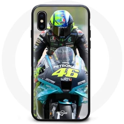 Coque - Valentino Rossi - Iphone XS Max - Noir - Souple - Protection contre les chocs