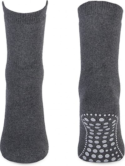 Antislip sokken van katoen – Antracite – 39-42