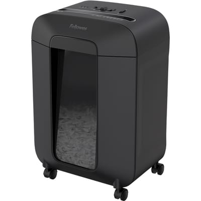Fellowes LX85 Papiervernietiger / Papierversnipperaar – P‑4 Cross‑Cut – 12 vellen – 19 liter – Voor (thuis)kantoor - Ook geschikt voor creditcards