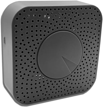 Slimme Luchtkwaliteitsmonitor - CO2-meter Voc Detector - Realtime Monitoring - Meet 5 Parameters - 90 x 90 x 35 mm
