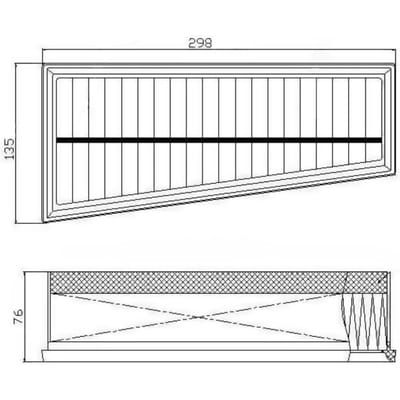 Luchtfilter FEBI BILSTEIN 172765 Links