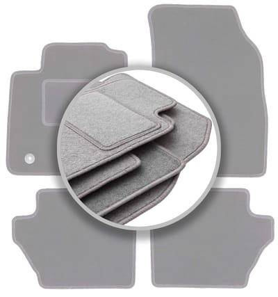 Grijze automatten voor: Ford Fiesta MK7 hatchback (2011-2017)