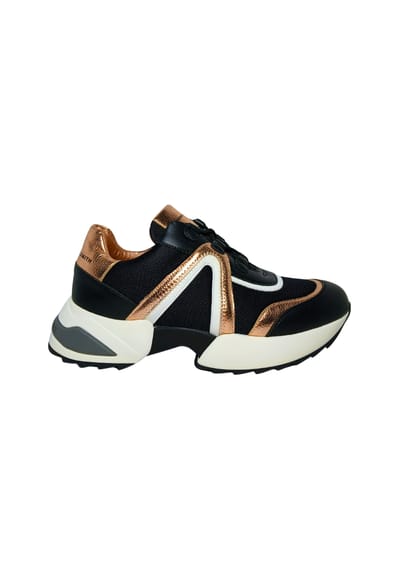 Damesschoenen Alexander Smith Marble Woman sneakers, Black Copper