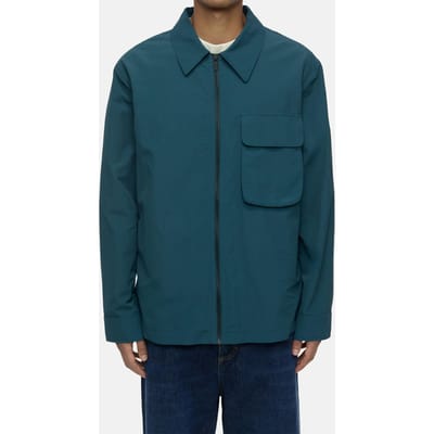 Closed Light Overshirt Midnight Lake Size: M | Light Jackets Outlet | Heren | Blauw