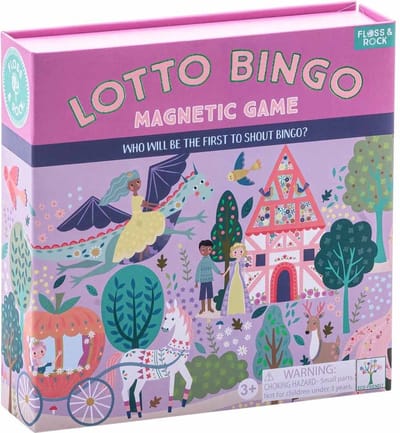 Floss & Rock Lotto / Bingo spel, Sprookje - 17 x 17 x 4 cm - Multi