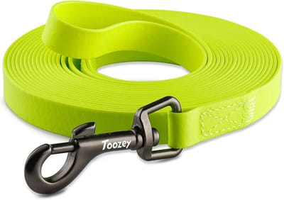 Lange Hondenriem voor Training, 5m/10m/15m, Waterdicht en Robuust, Geschikt voor Grote en Kleine Honden met Handlus en Opbergvak