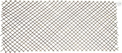 Uittrekbaar Vlechtwerk Schutting van Natuurlijke Wilgentenen 50x150 cm