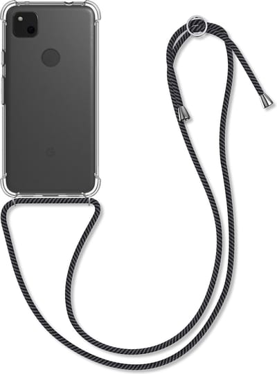 kwmobile telefoonhoesje geschikt voor Google Pixel 4a - Hoesje met telefoonkoord - Back cover in meerkleurig