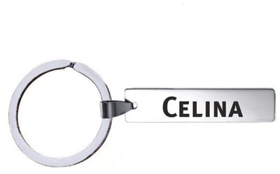 Sleutelhanger Met Naam - Celina - RVS