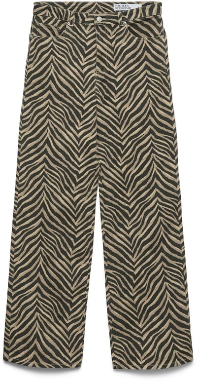 Vero Moda Tessa High Rise Wide Stretch AOP Jeans Dames - Maat 28/32