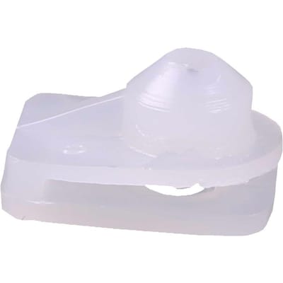 BCF844 10 Stuks Multifunctionele Plastic Moer, Witte Kleur voor Fiat: 14188880