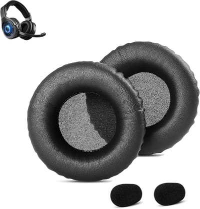 Comfortabele Oorkussens voor PS4 Headset - Vervangende Oorkussens van Echte Leer voor AG9 en Andere Modellen