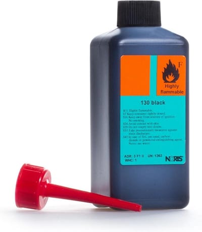 Metaal Stempelinkt | Zwart | Noris #130 | 250ml