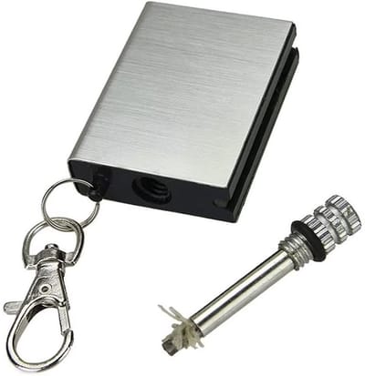 Vuurstarter - Magnesiumstick - Vuursteen - Survival fire starter - Kampvuur - Vuur maken - Aluminium - Outdoor - Bushcraft - Kamperen - Noodsituatie - Jonyx