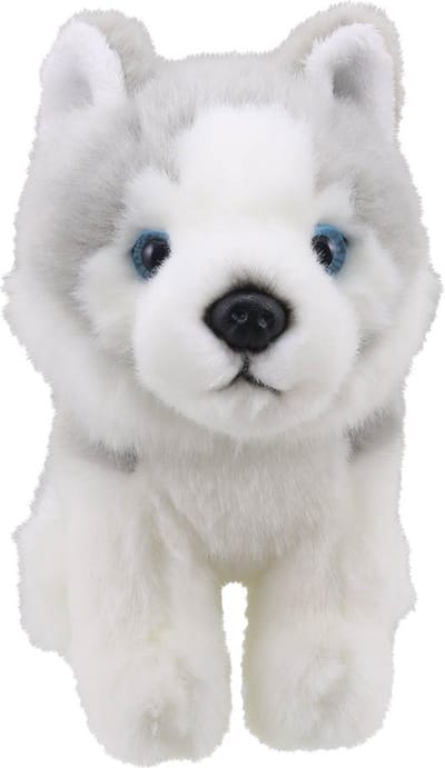 The Puppet Company handpop husky knuffel educatief speelgoed.