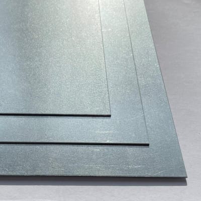 Staal Plaat Gegalvaniseerd - 1mm, 400x200mm