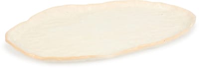 SP Collection Serveerschaal 39x23,5xH2,5cm beige Nomad