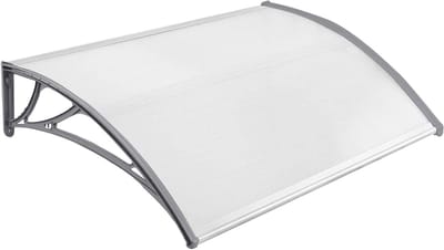 Deurluifel Polycarbonaat - Overkapping Huisdeur - Bescherming tegen Weer - 5 mm Dik Dubbelwandig - 150 x 100 cm
