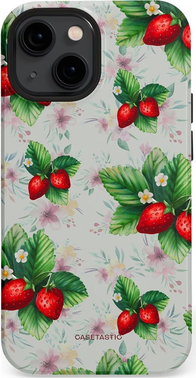 Casetastic Hoesje Geschikt voor Apple iPhone 13 Mini Magsafe - Stijlvolle Beschermende Duo-layer Case - Rosales