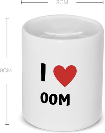 Akyol - i love oom Spaarpot - Oom - de liefste oom - verjaardag - cadeautje voor oom - oom artikelen - kado - geschenk - 350 ML inhoud